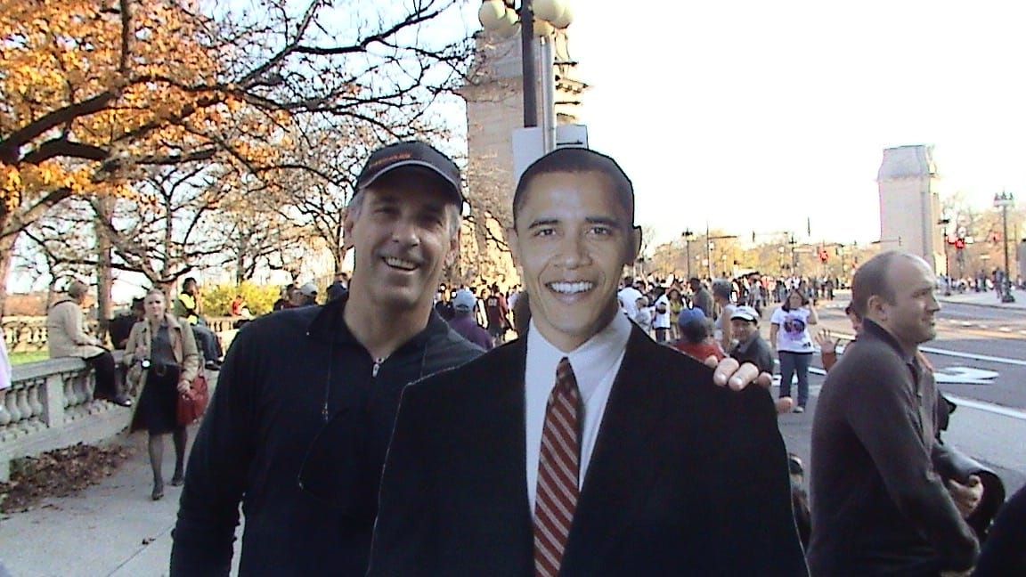 Obama is elected President, Grant Park 11-4-08