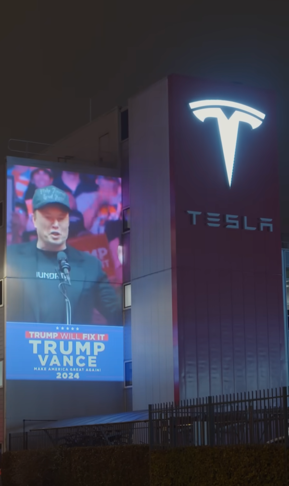 Tesla is Trump
