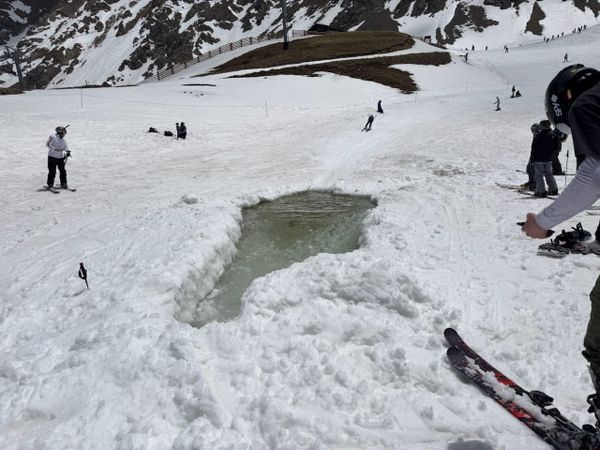 A-Basin pond skimming weekend #1