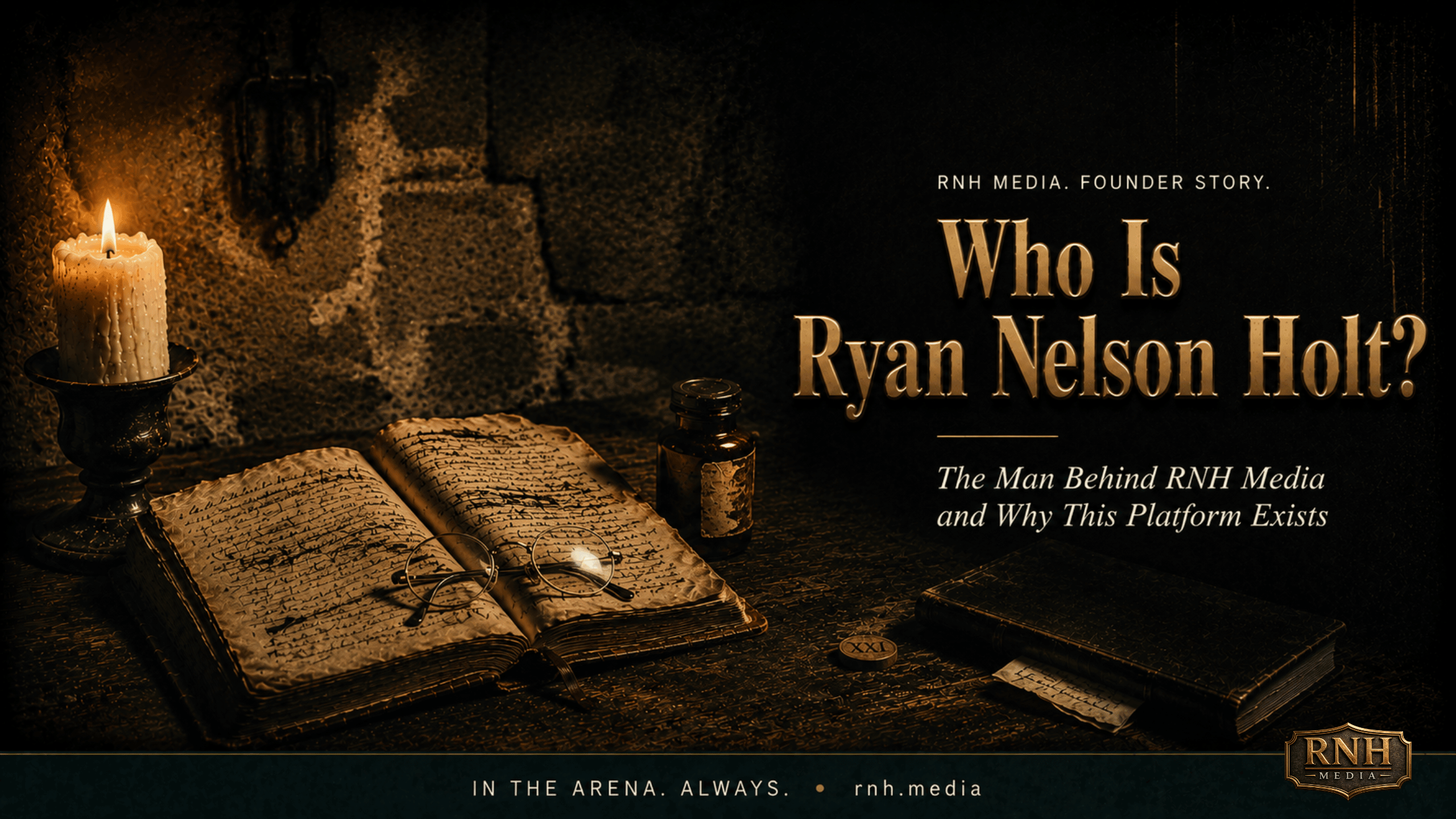 Who Is Ryan Nelson Holt? The Man Behind RNH Media and Why This Platform Exists