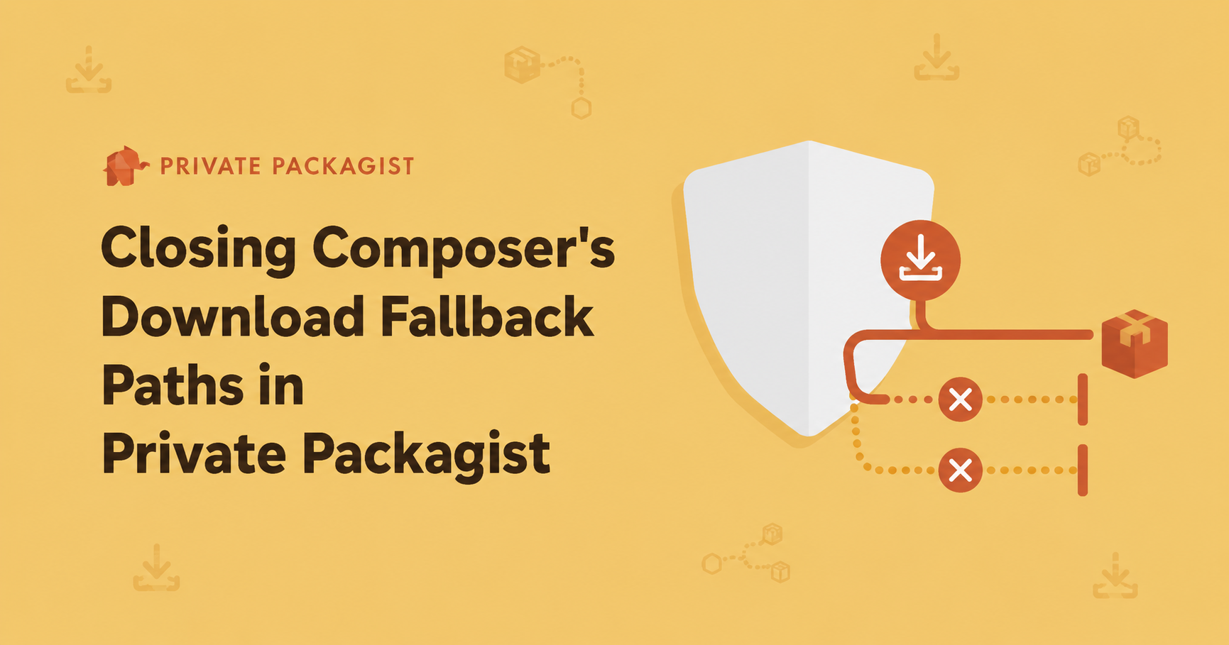 Closing Composer's download fallback paths in Private Packagist