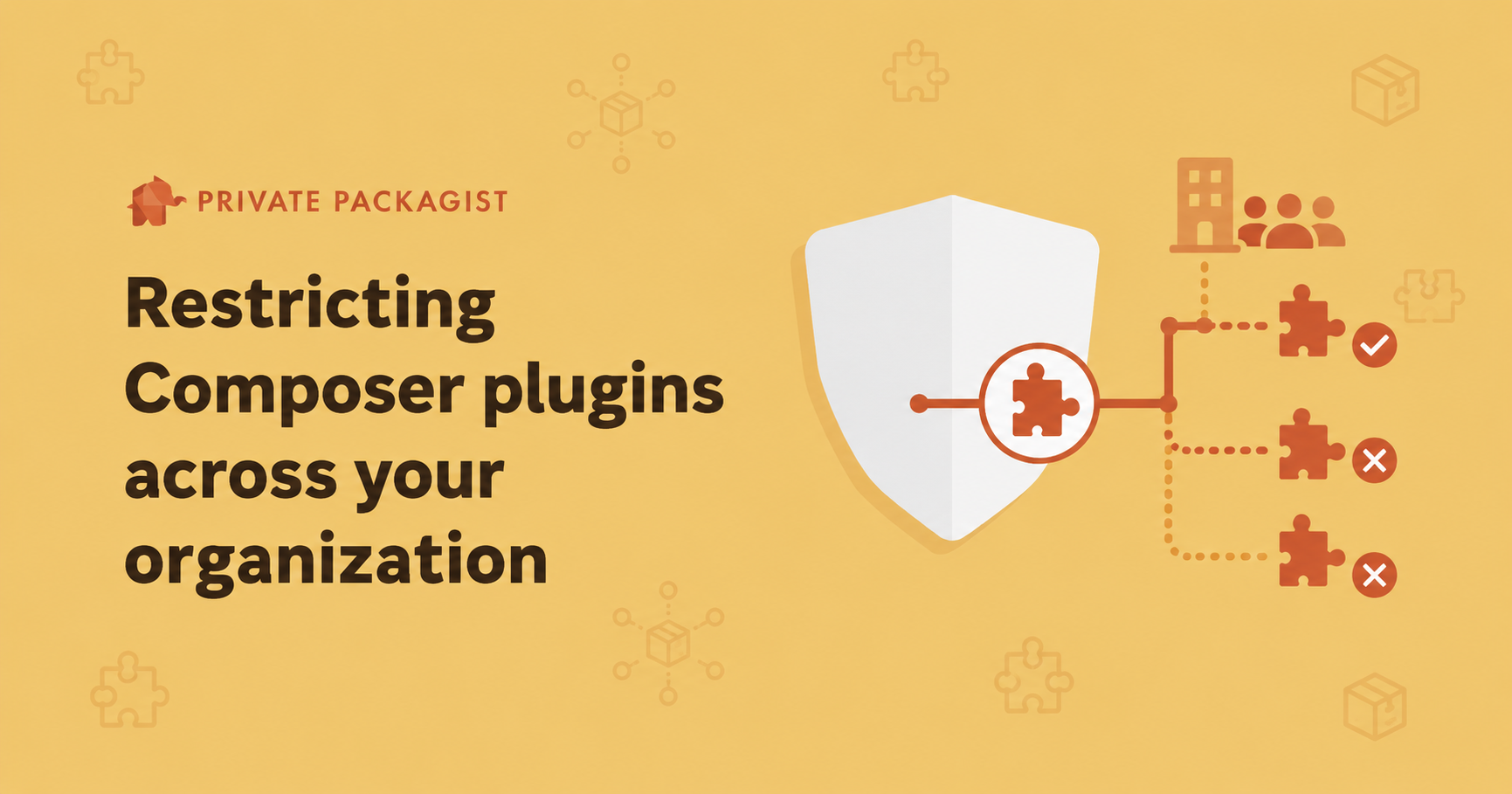 Restricting Composer plugins across your organization