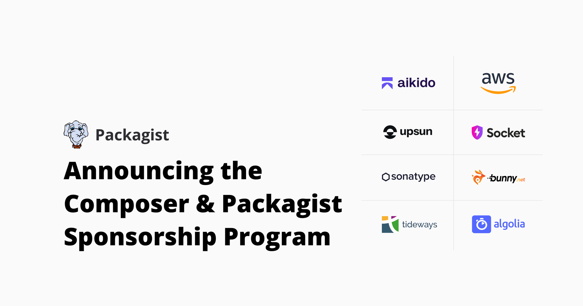 Announcing the Composer & Packagist Sponsorship Program