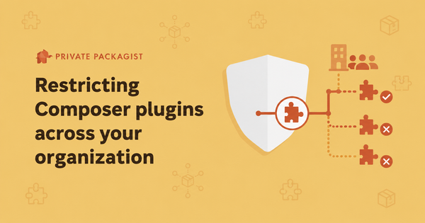 Restricting Composer plugins across your organization