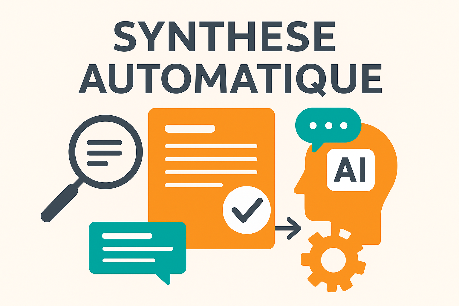 Pour la synthèse automatique l’IA et l’humain travaillent ensemble