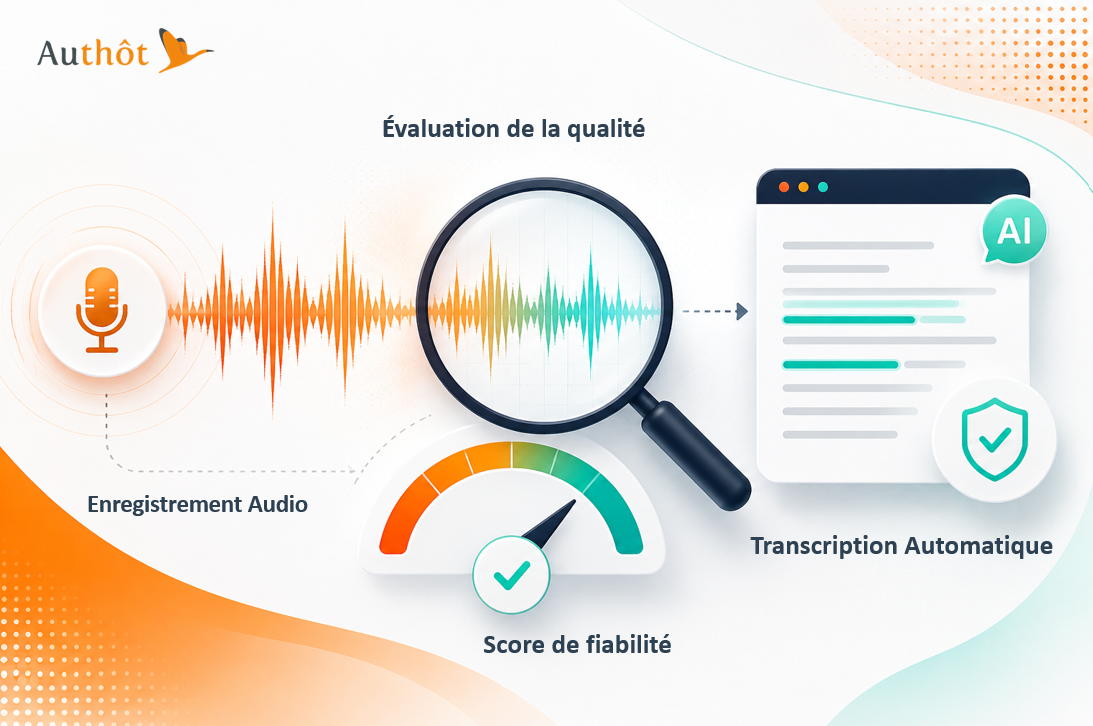 Peut-on mesurer la qualité d’un audio avant sa transcription automatique ?