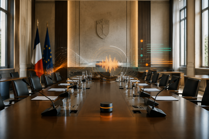 Transcription IA des conseils municipaux : alternative à Plaud AI