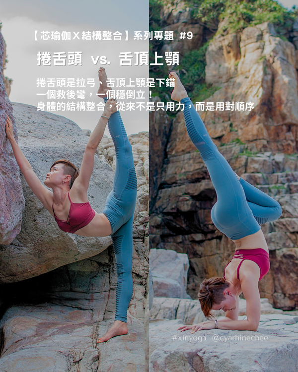 後彎脖子痛、倒立撐不住？你的舌頭，可能擺錯位置了