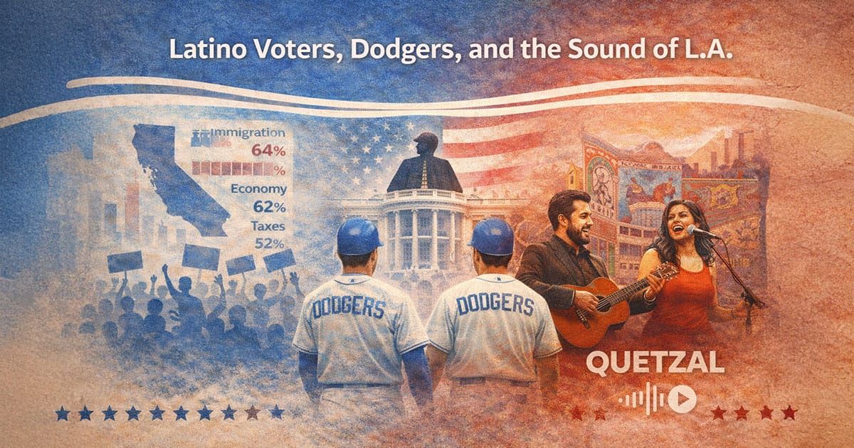 Latino Voters, Dodgers, and the Sound of L.A.
