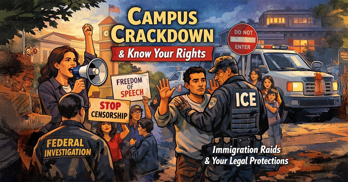 Authoritarian Drift: Campuses & Raids