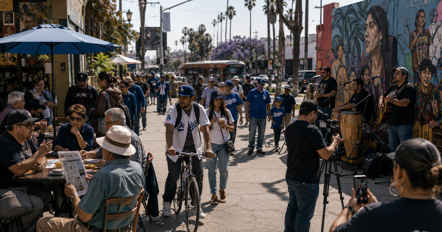 Latino Voters, Dodgers, and the Sound of L.A.