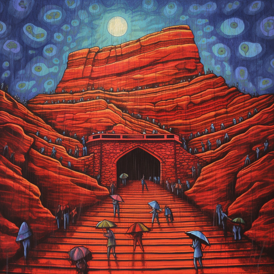 Trip Report - Billy Strings in the Rain at Red Rocks