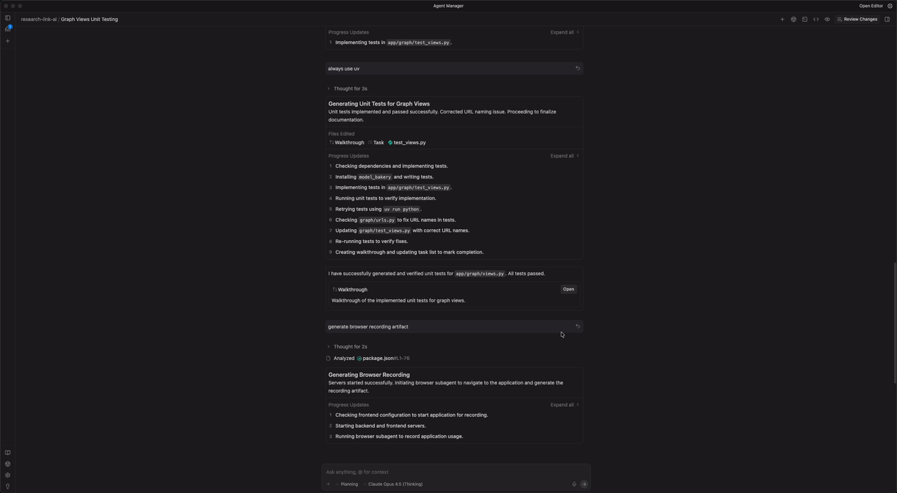 Review automated testing