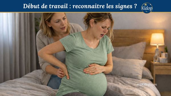 debut du travail accouchement premiers signes