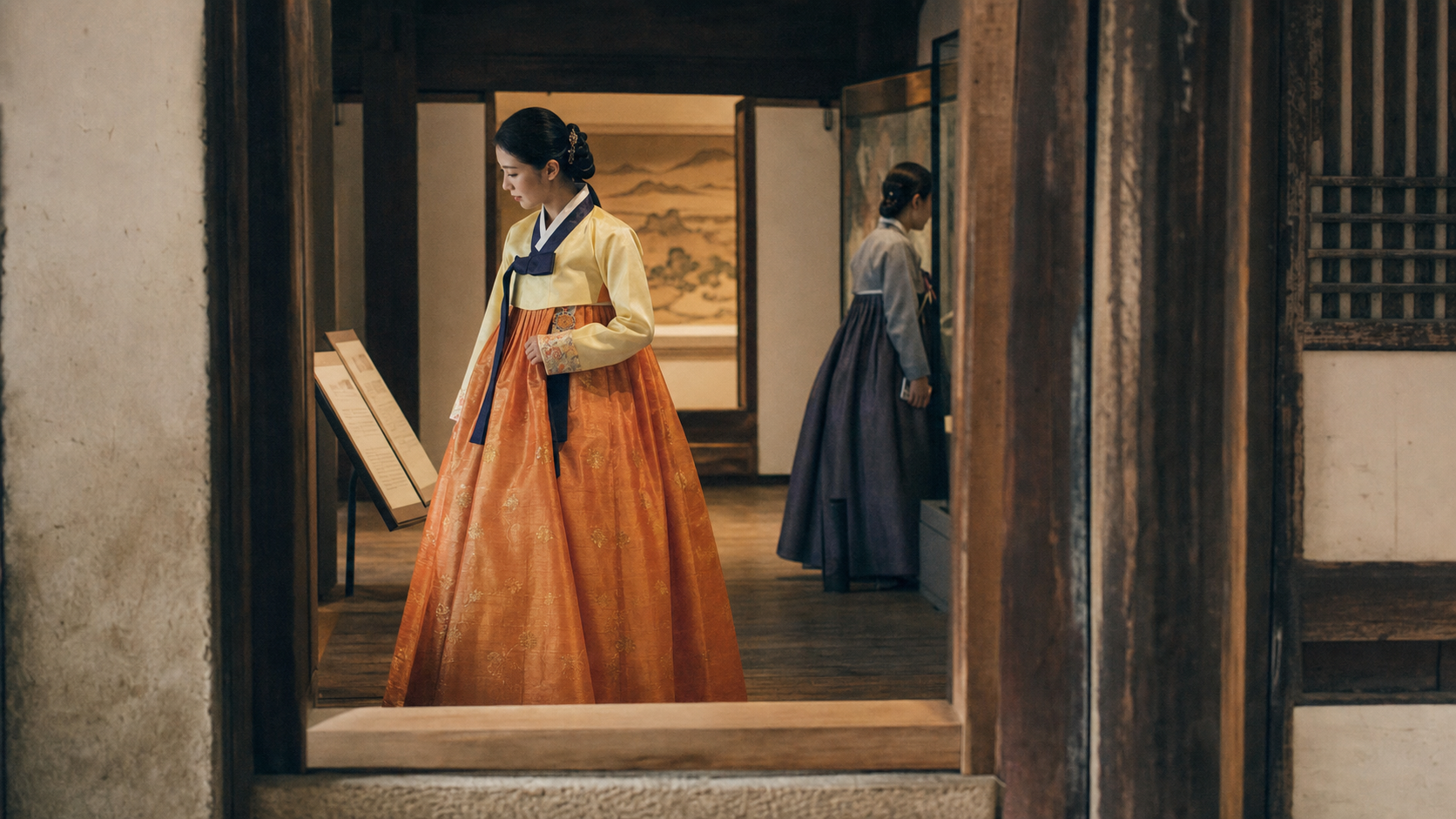 Joseon Dynasty court hanbok royal attire