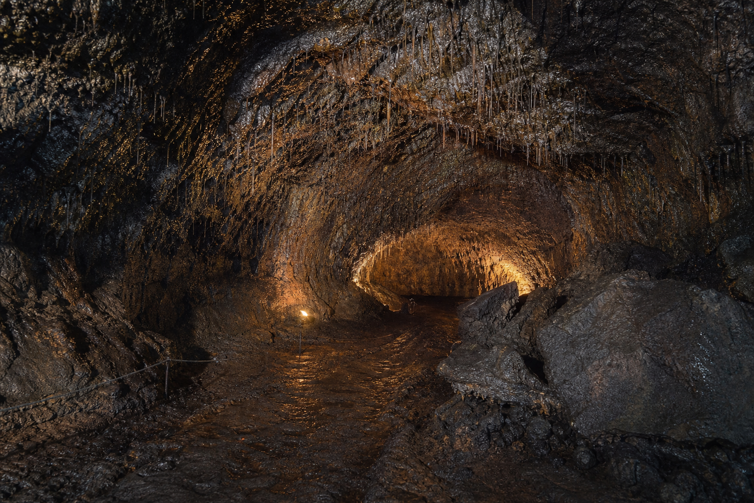 Jeju lava tube cave system (만장굴)
