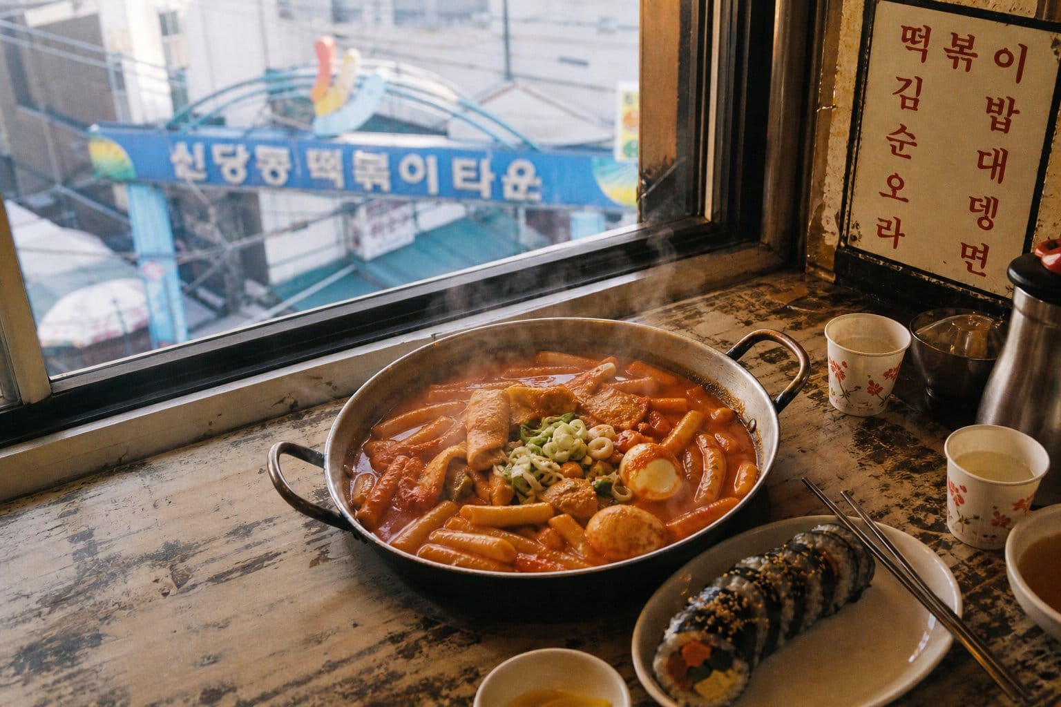Sindang-dong Tteokbokki Town (신당동 떡볶이타운)