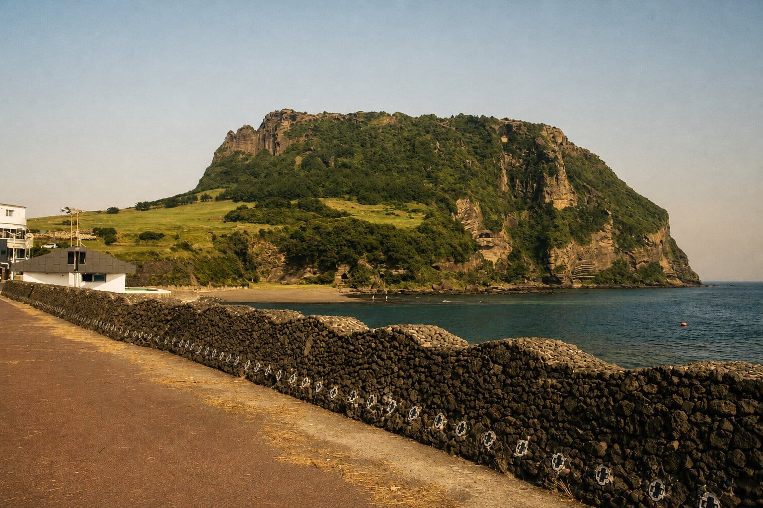 Seongsan Ilchulbong tuff cone Jeju