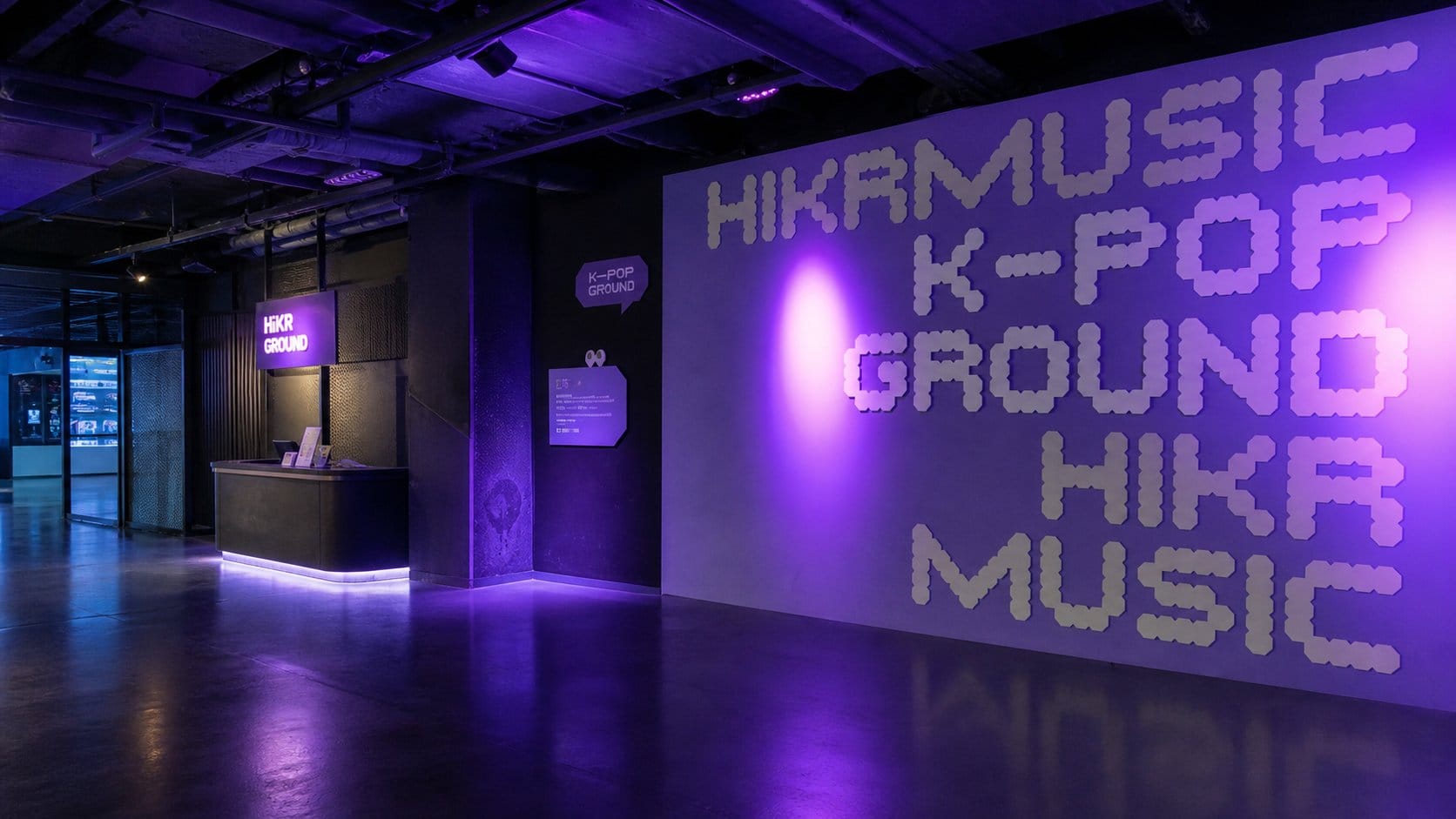 HiKR Ground XR music video stage Seoul