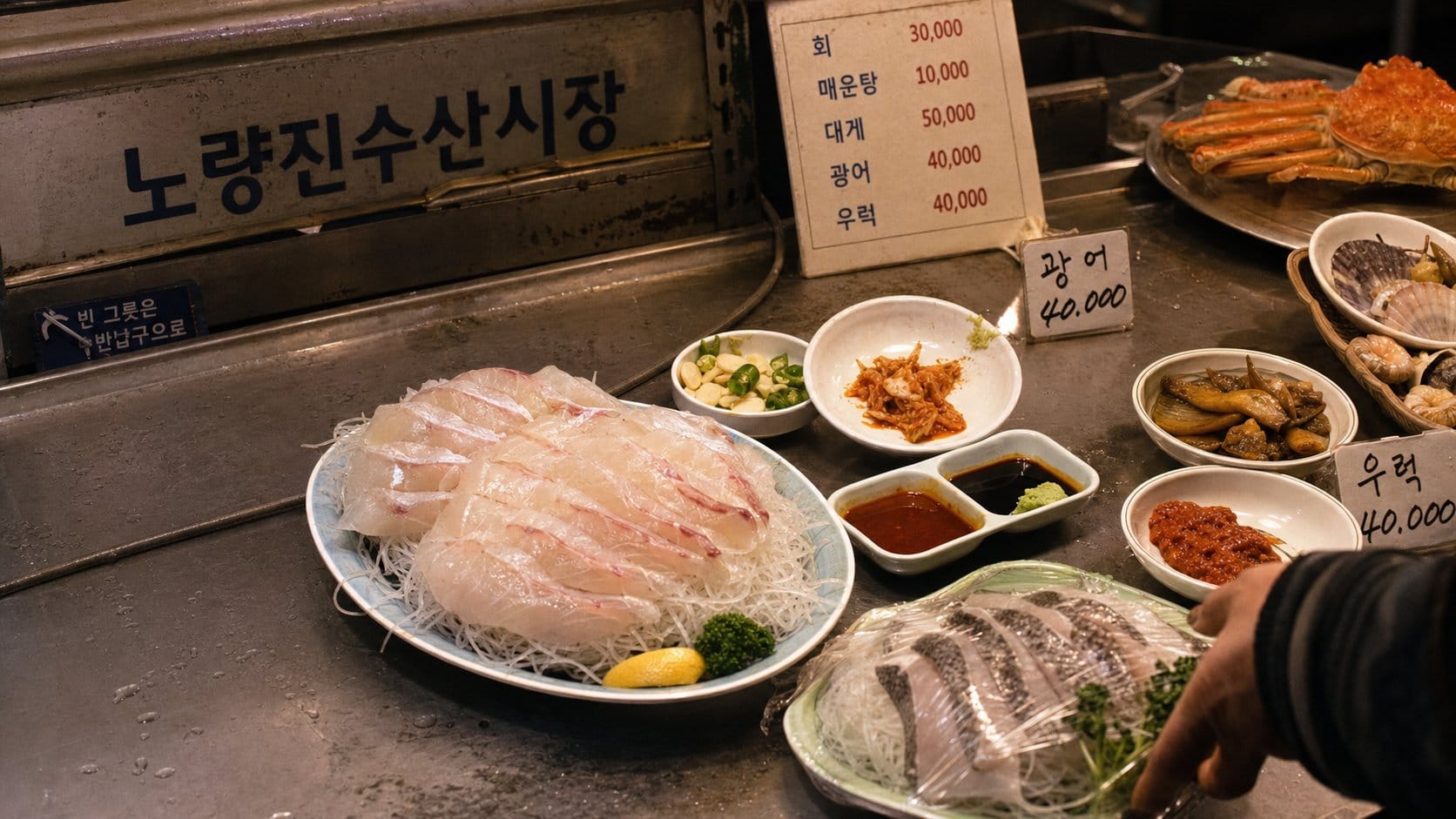 Noryangjin Fish Market (노량진수산시장)