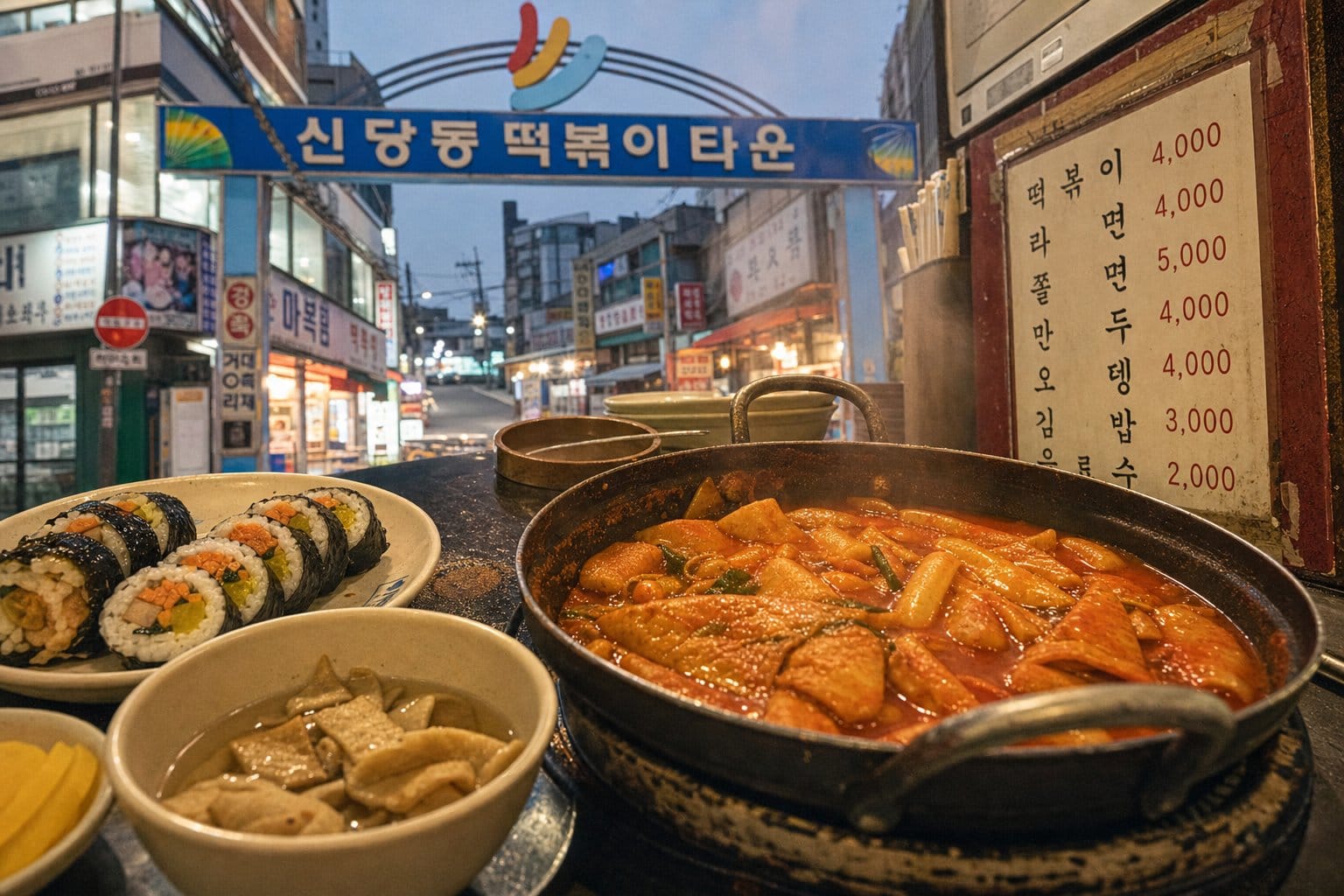 Sindang-dong Tteokbokki Town (신당동 떡볶이타운)