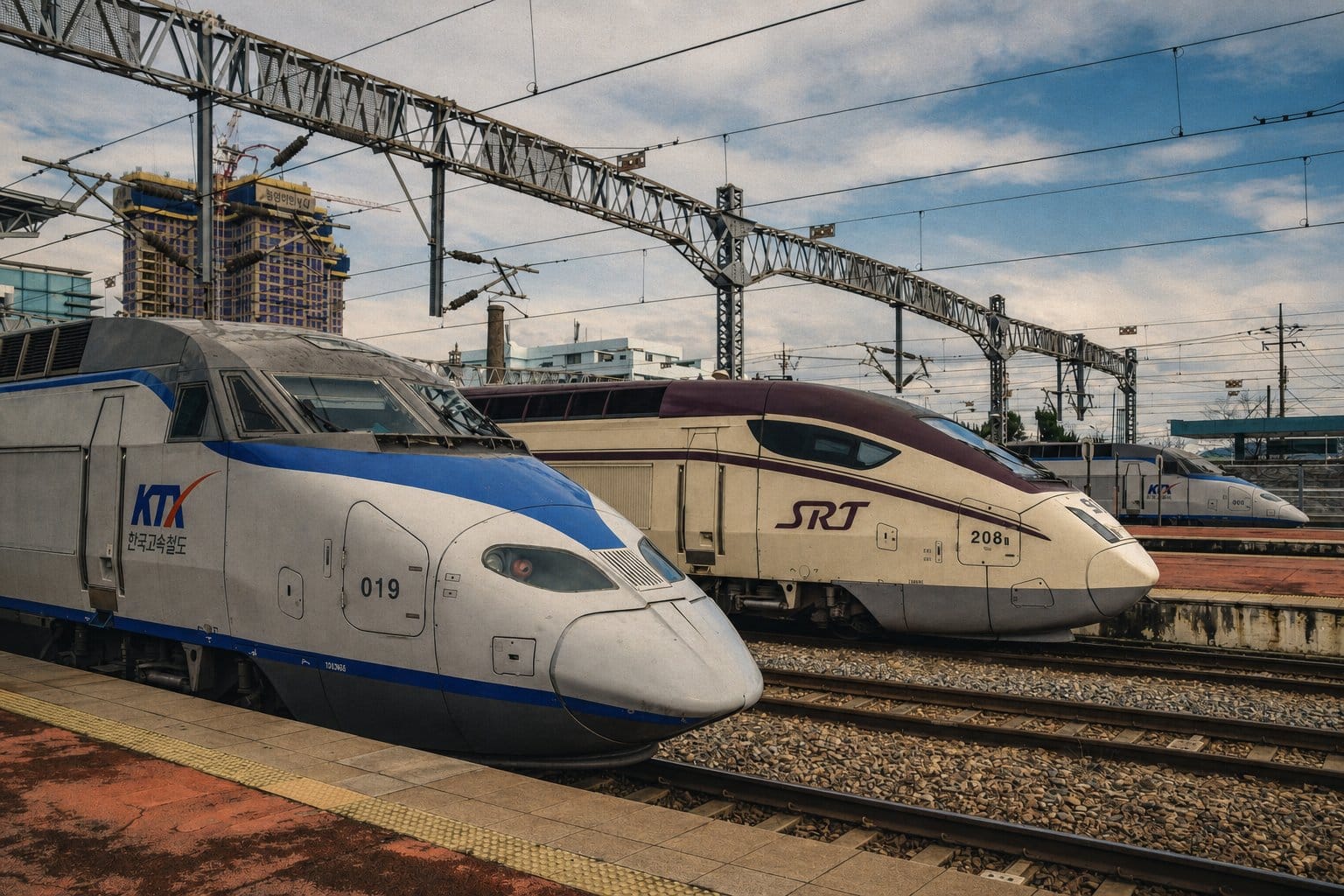 KTX high-speed train Korea