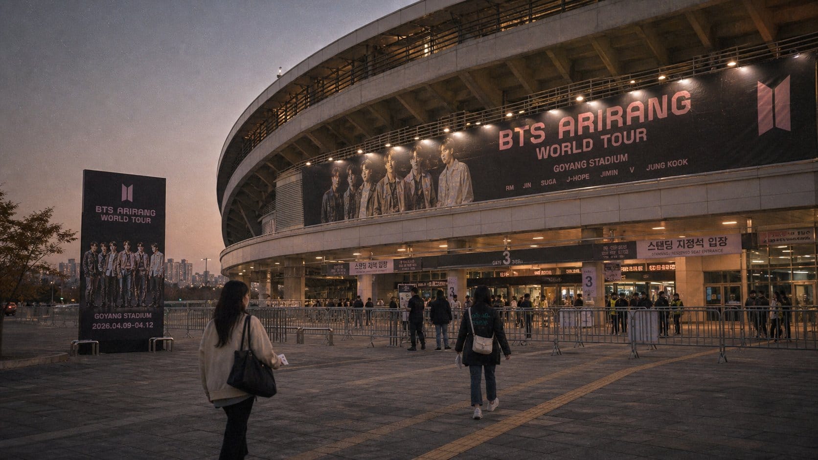 BTS ARIRANG World Tour