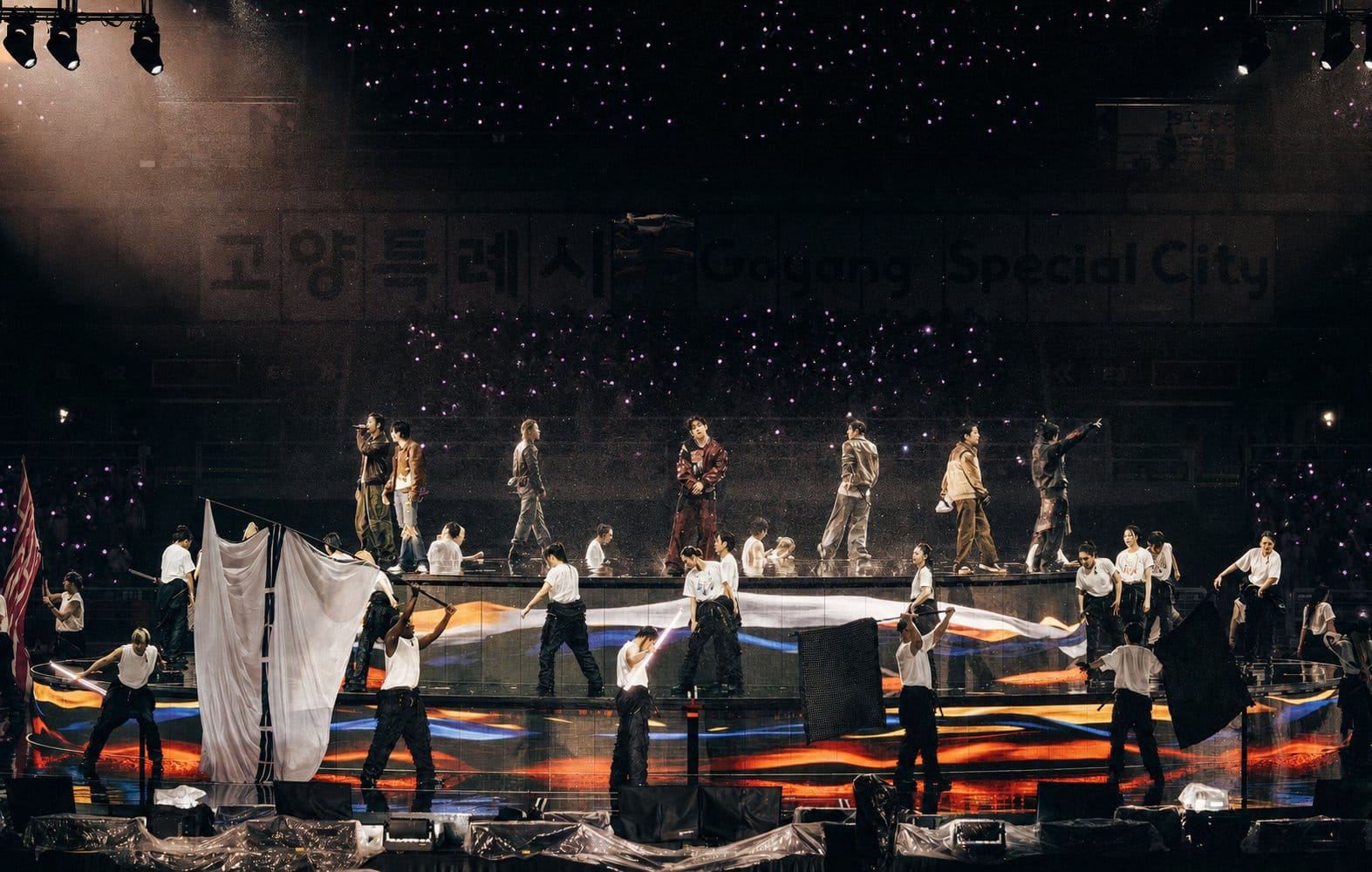 BTS concert stage Goyang