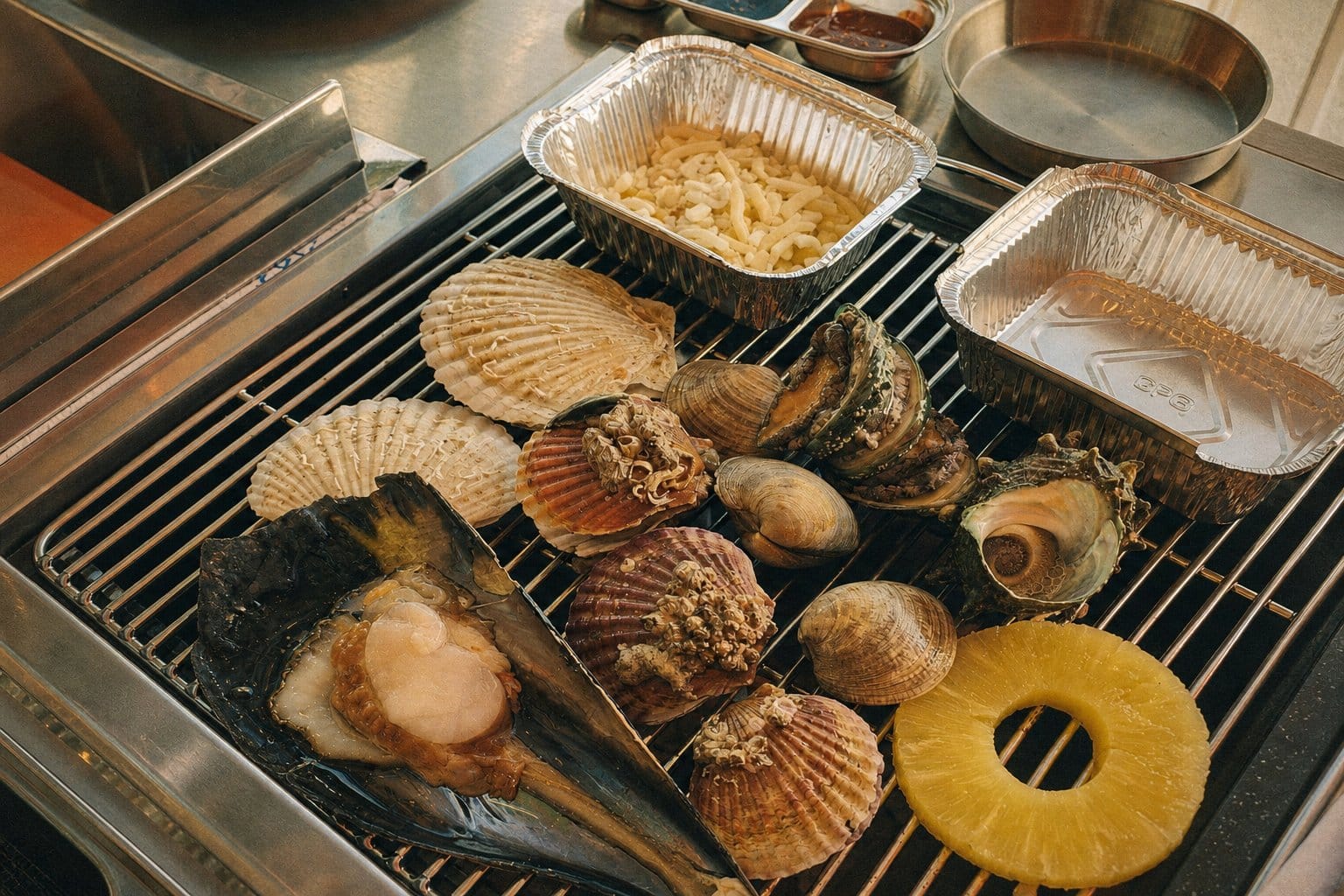 광안리1등조개구이 (부산 수영구 광안동 광안대교 뷰 조개구이 무한리필 맛집)
