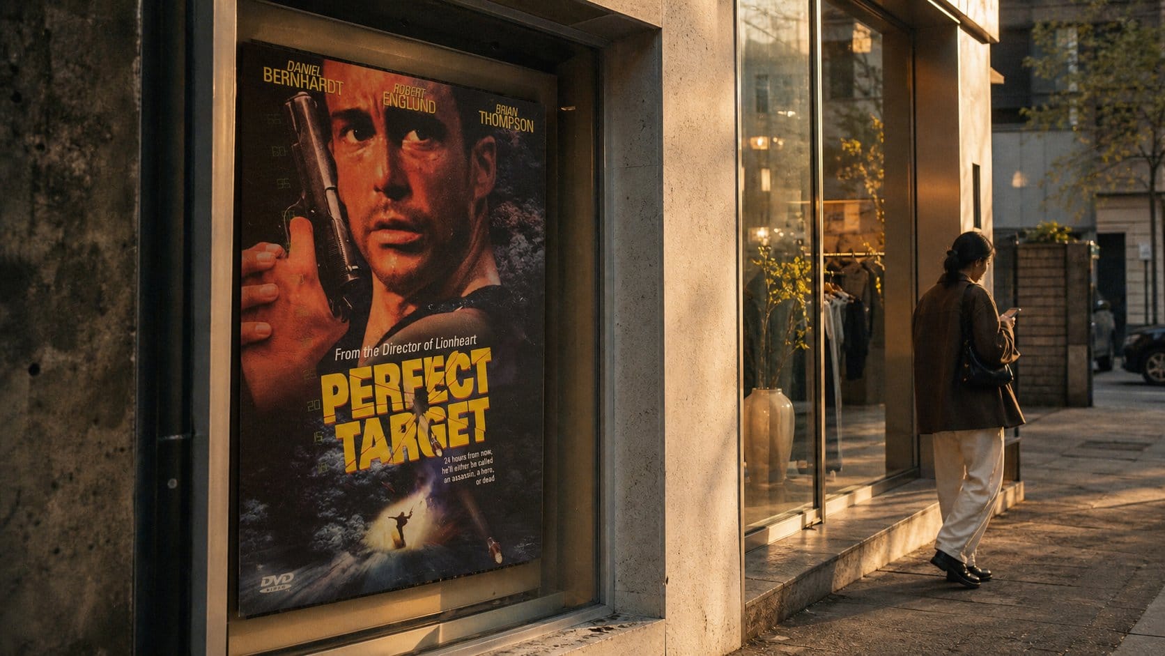 Perfect Target title poster teaser concept