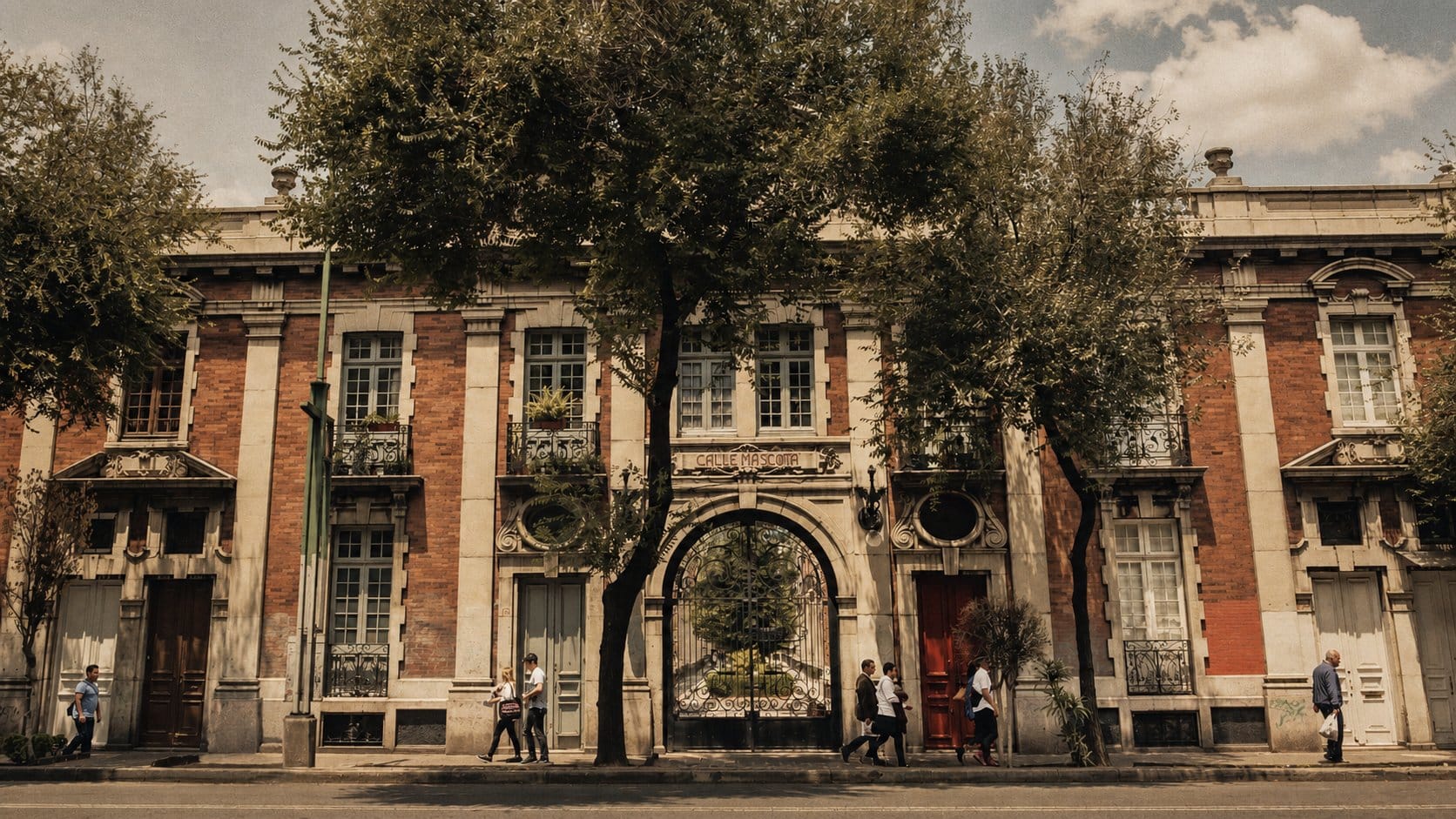 Colonia Cuauhtémoc street exterior