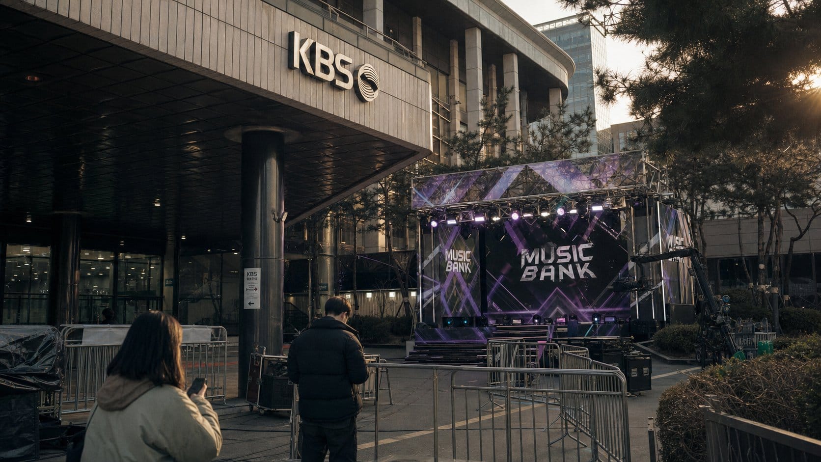 KBS Music Bank stage Seoul