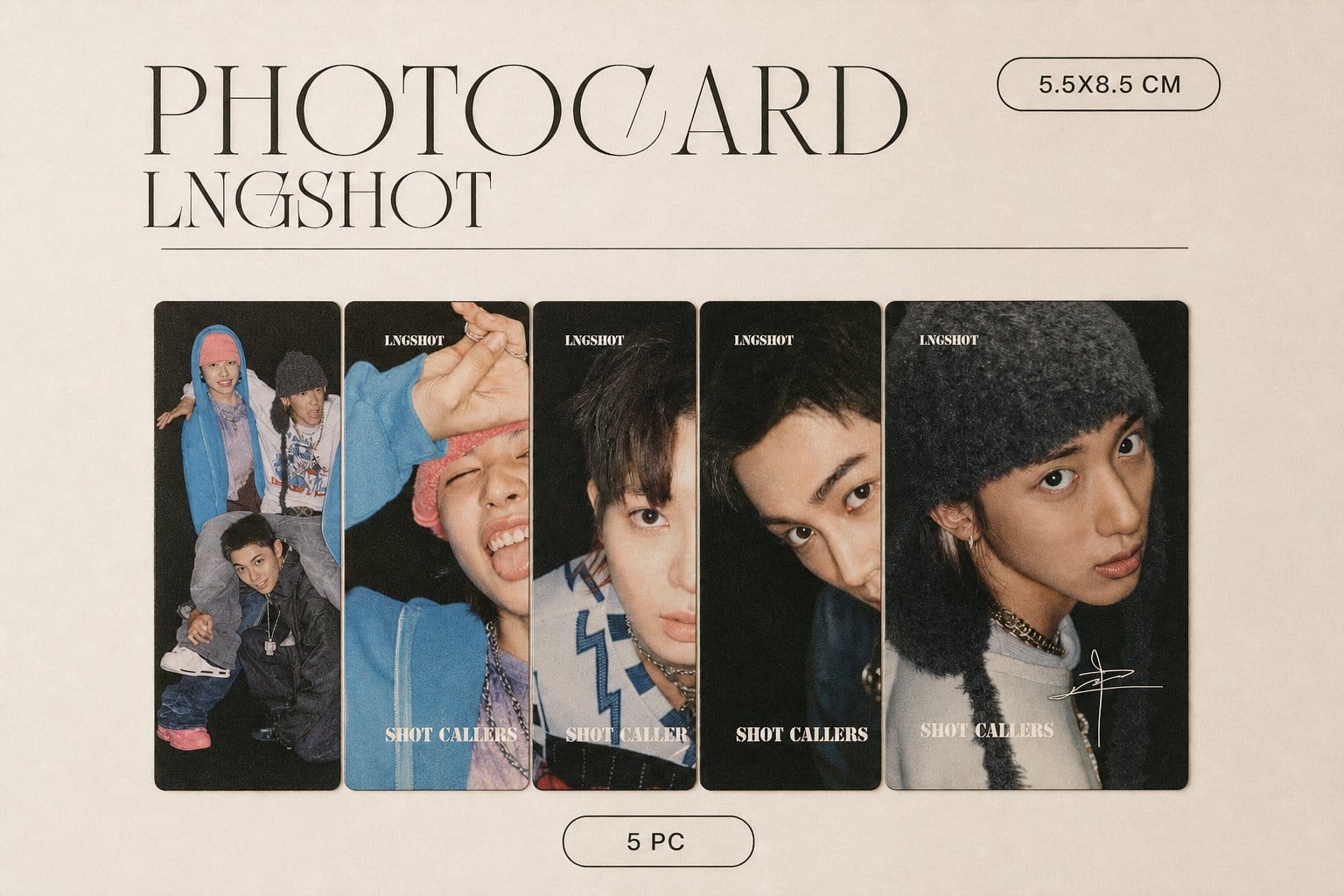 LNGSHOT K-pop boy group (Ohyul Ryul Woojin Louis)