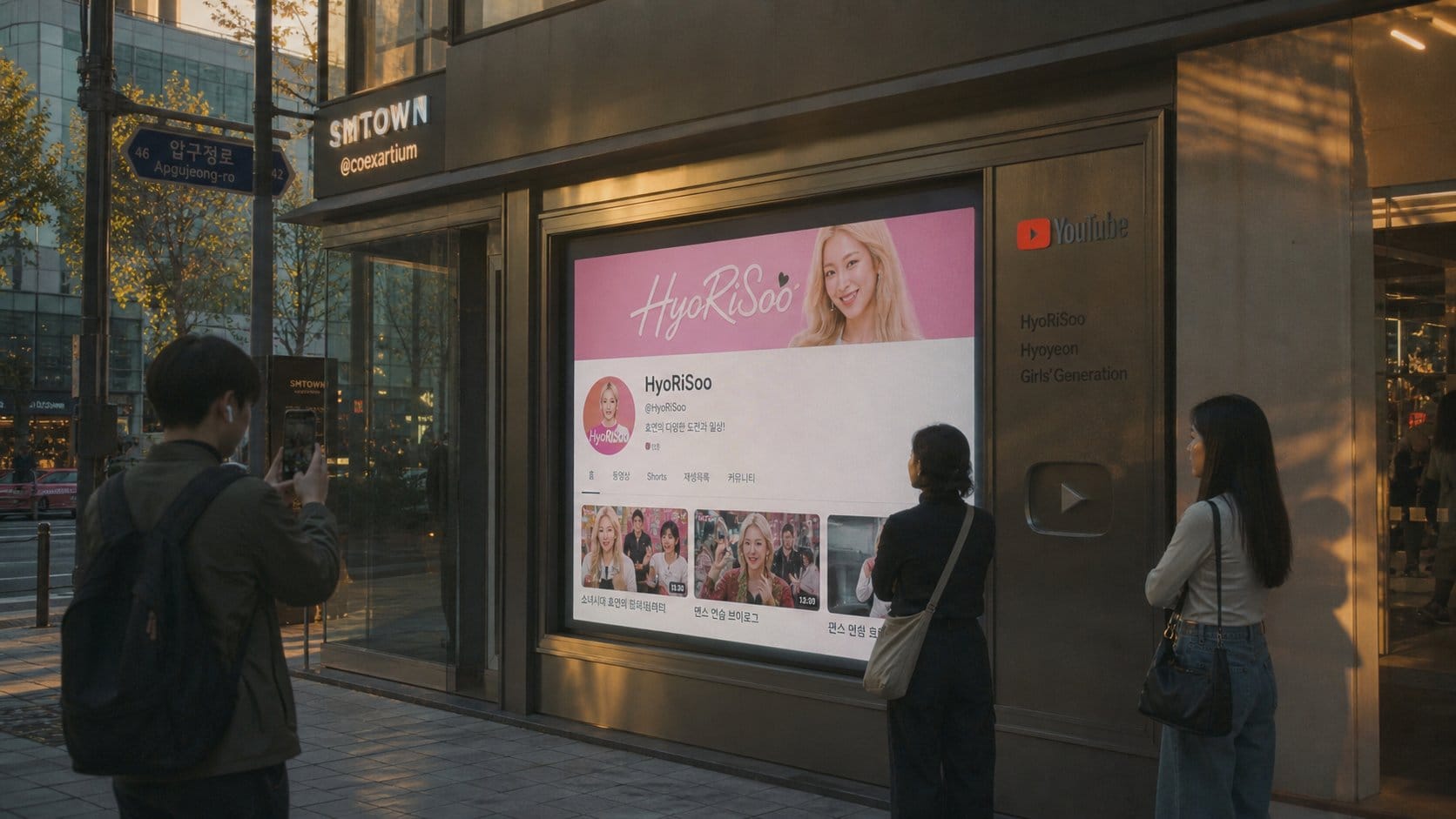 Hyoyeon Girls Generation HyoRiSoo YouTube channel