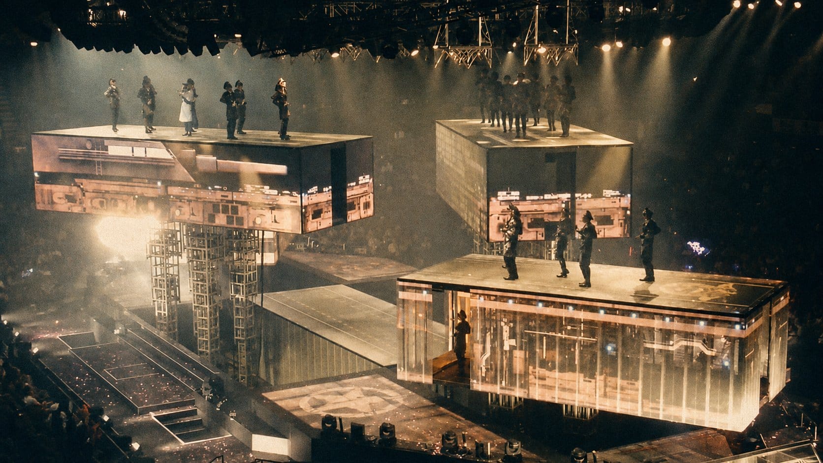 THE INVERT Tour concert stage