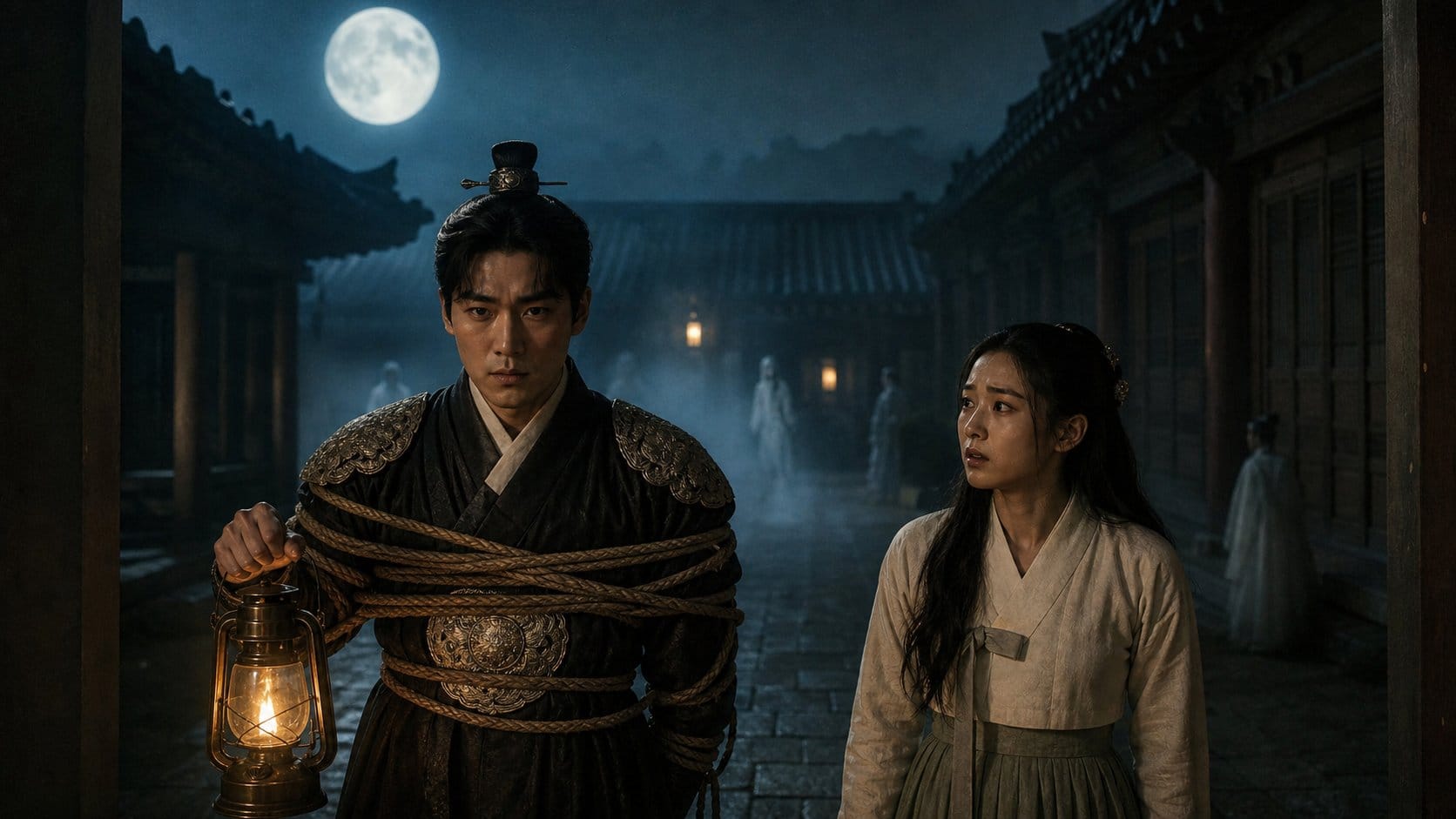 Donggung (동궁) haunted Joseon palace set