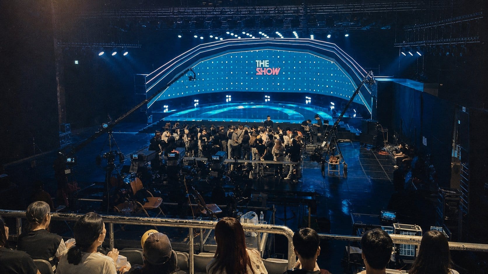 The Show K-pop music program stage