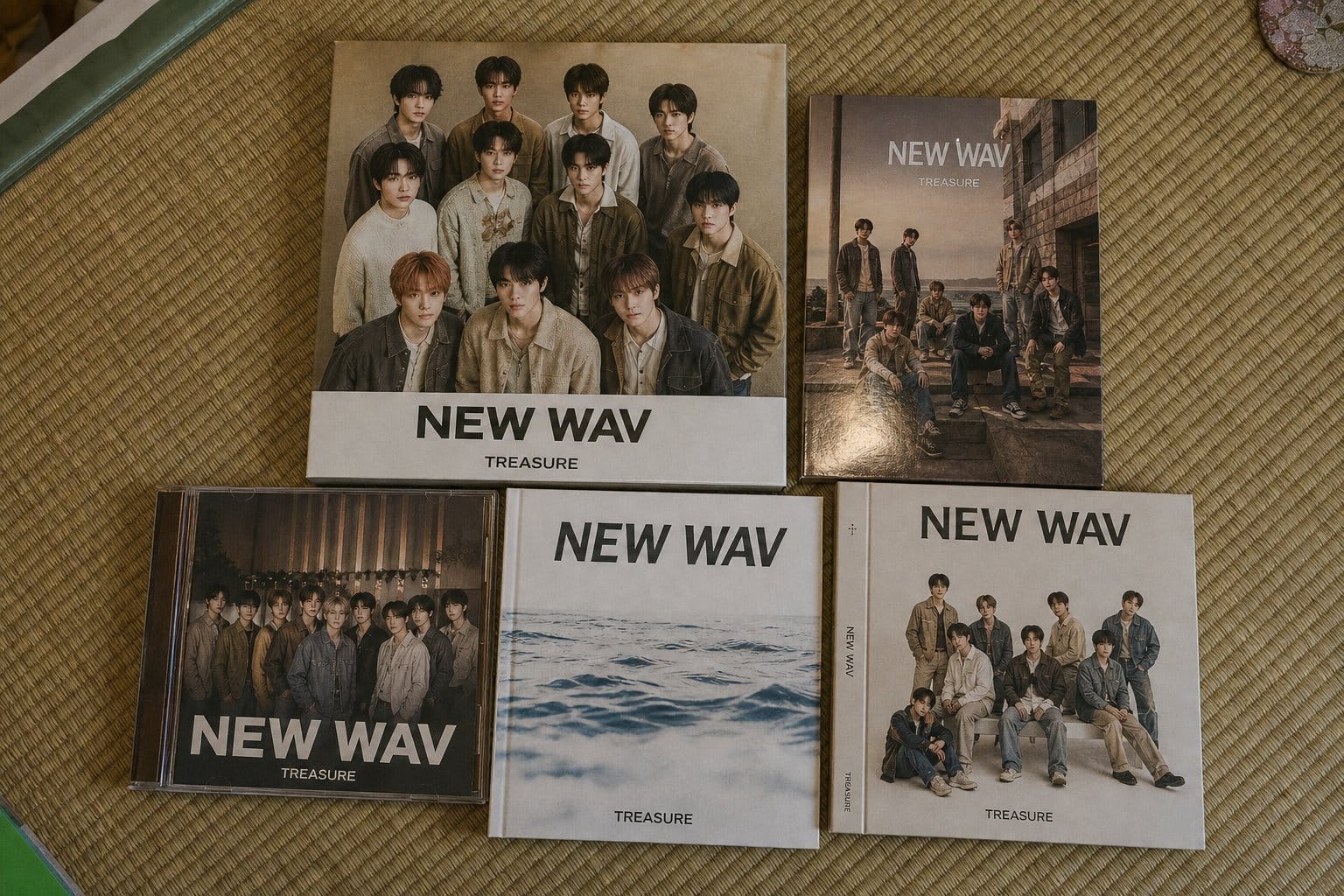 NEW WAV physical album photobook copies