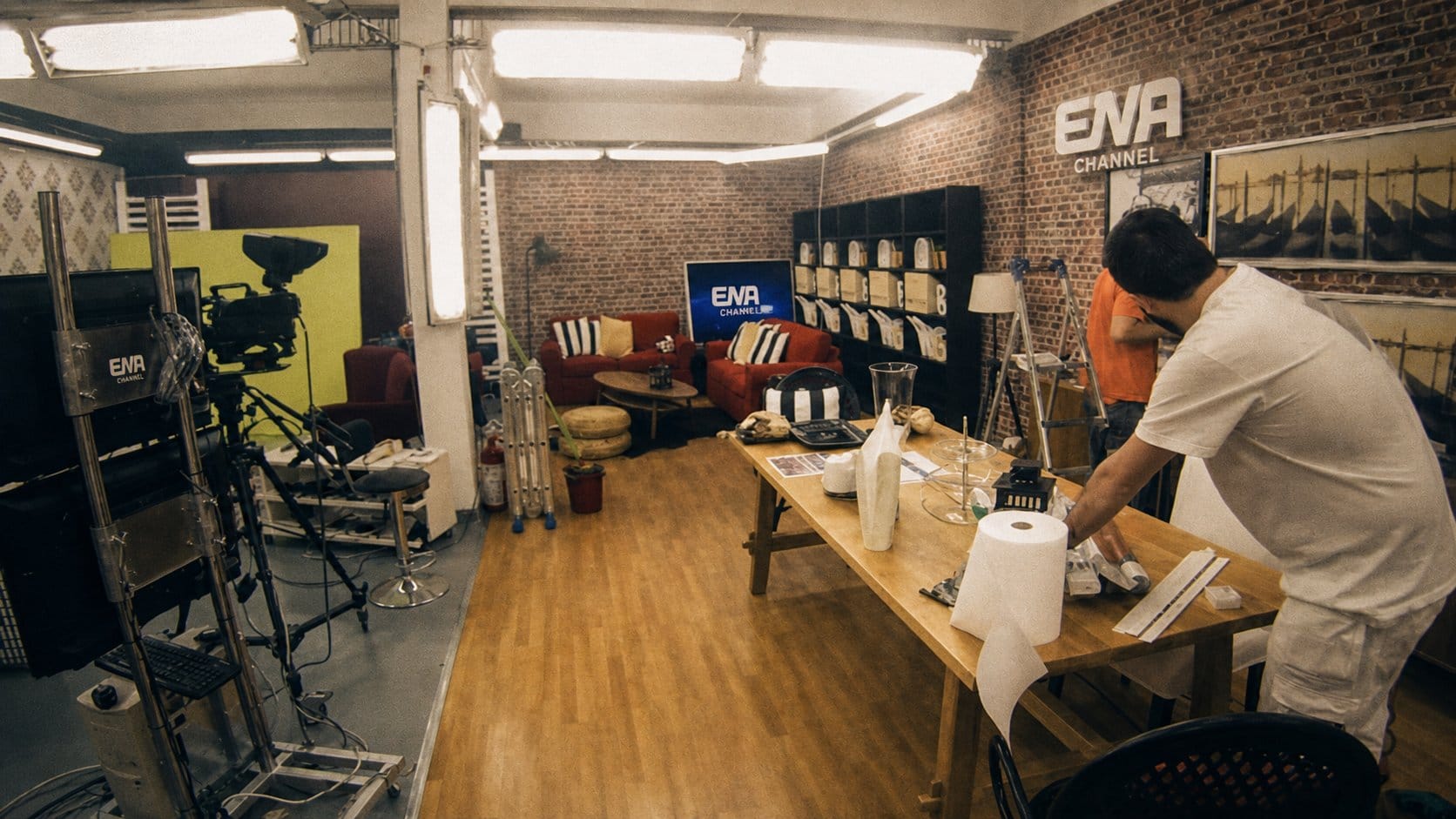 ENA channel studio