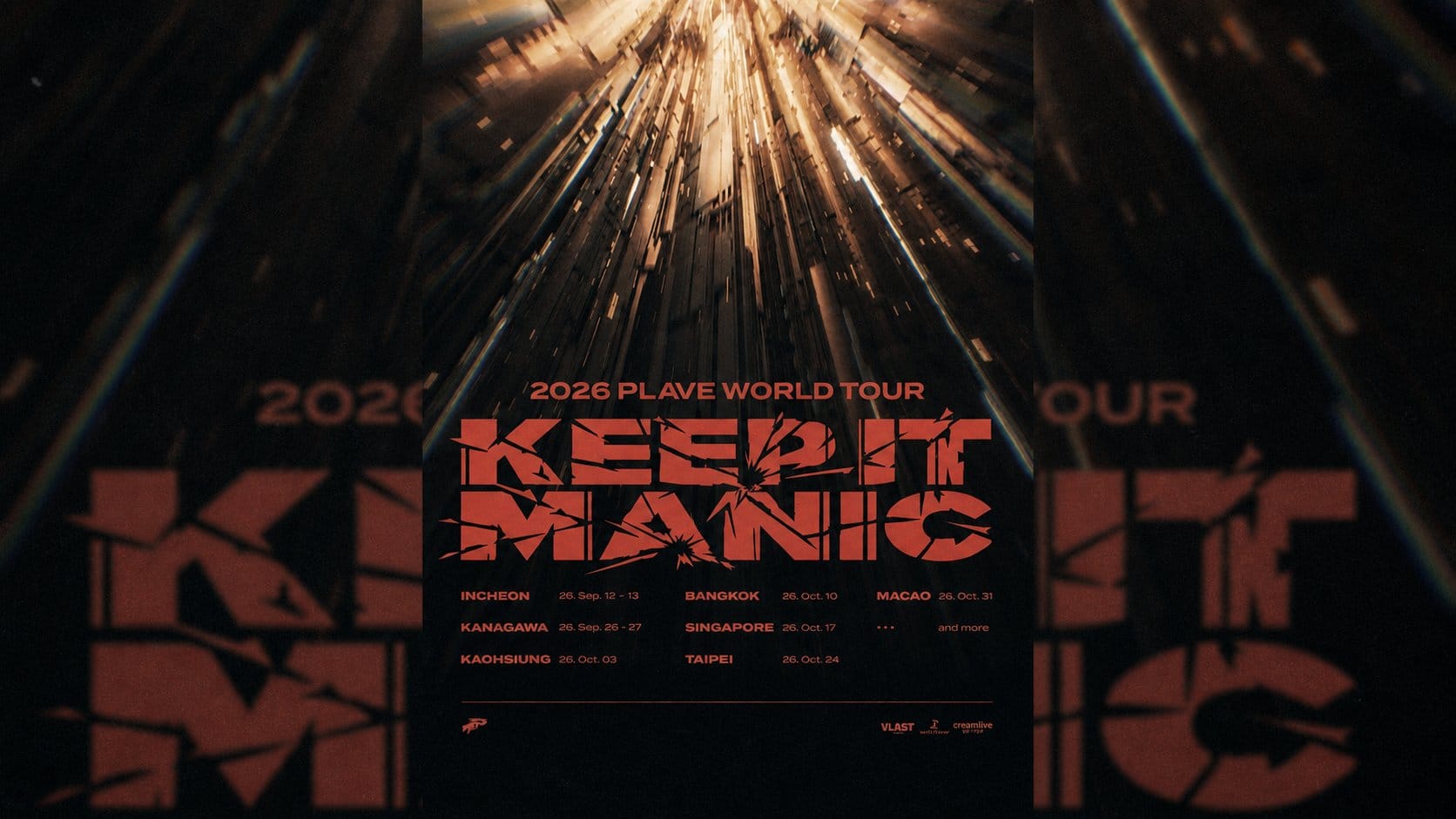 KEEP IT MANIC tour concert stage