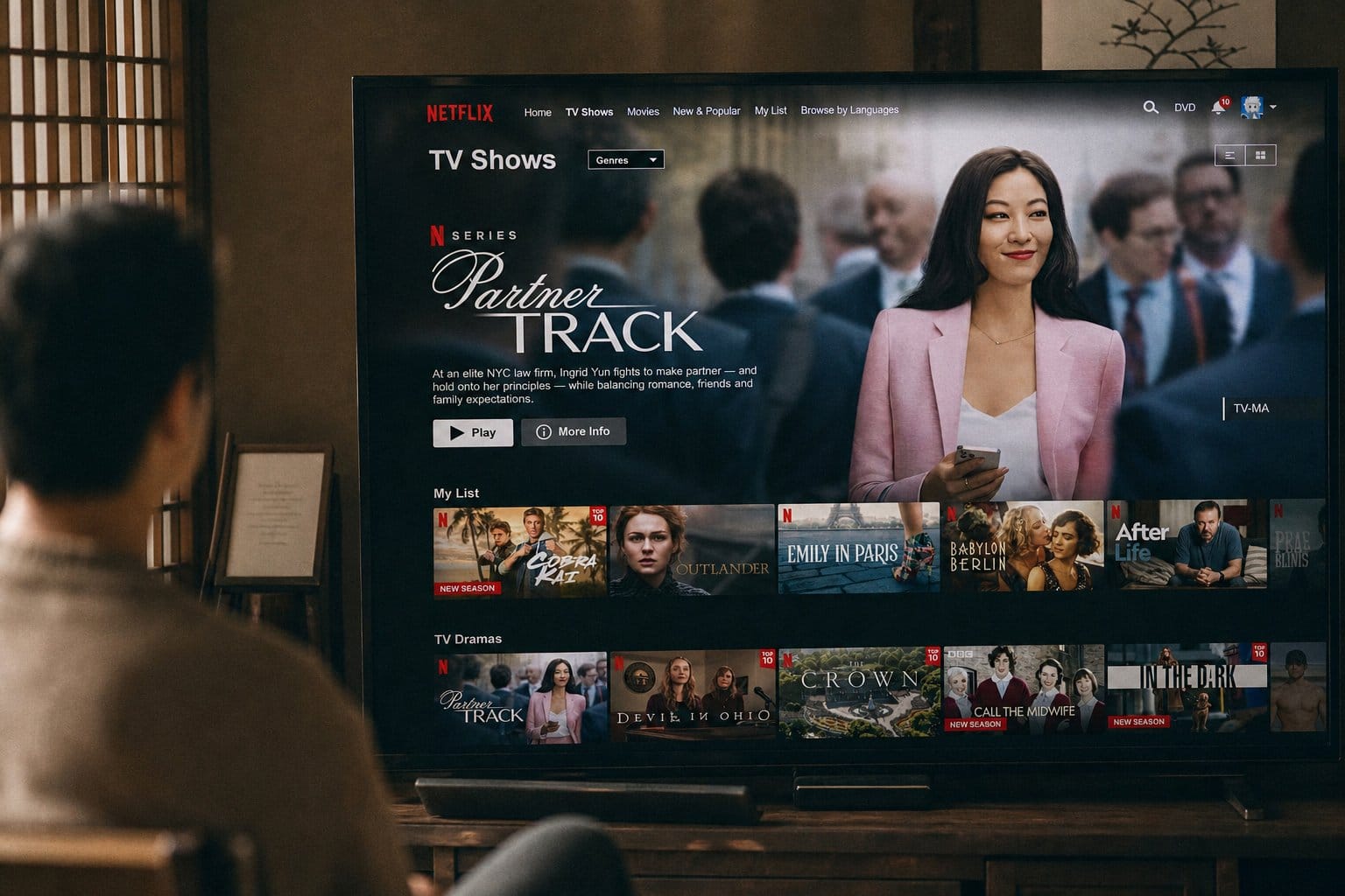 Netflix streaming platform