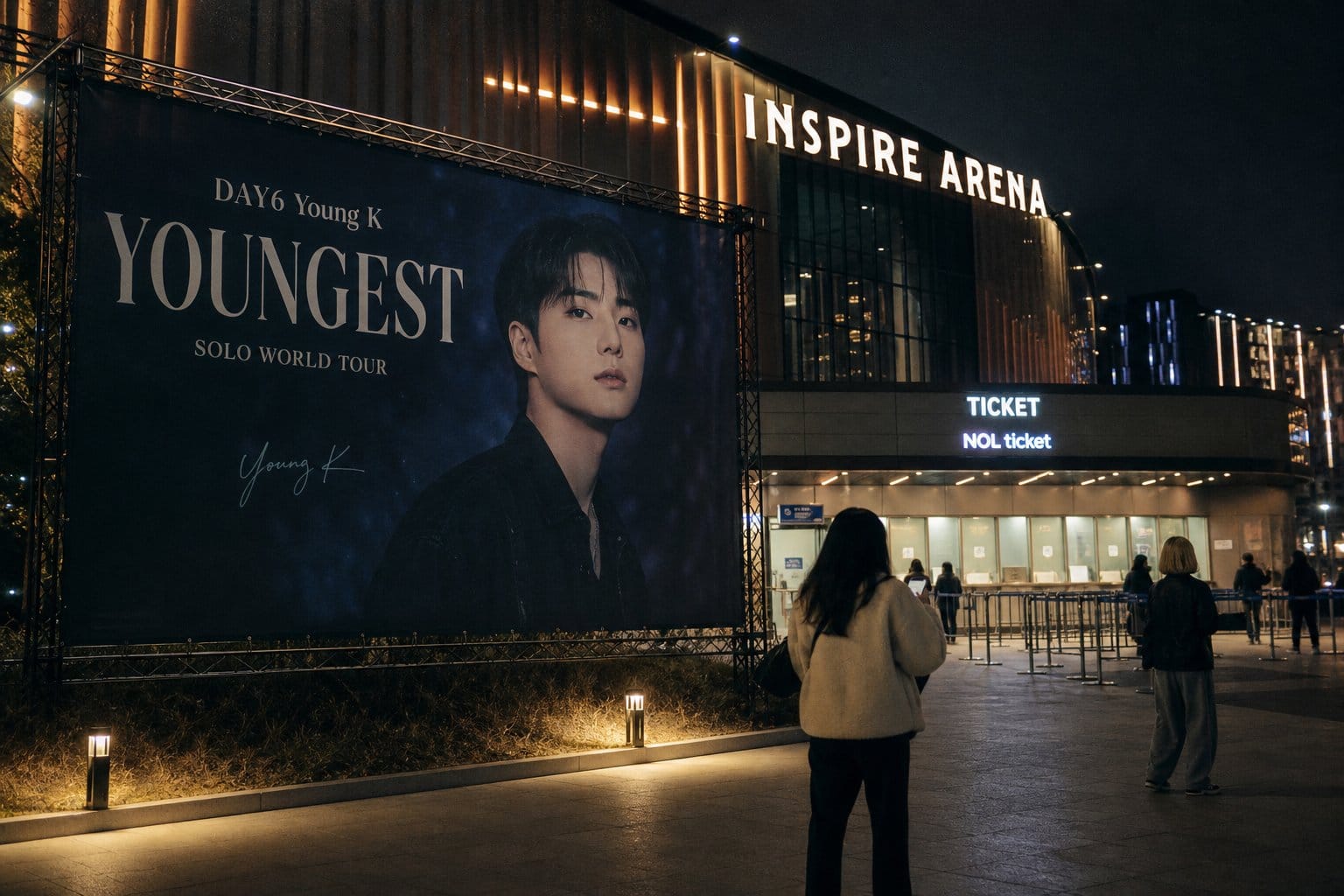 YOUNGEST album tour banner