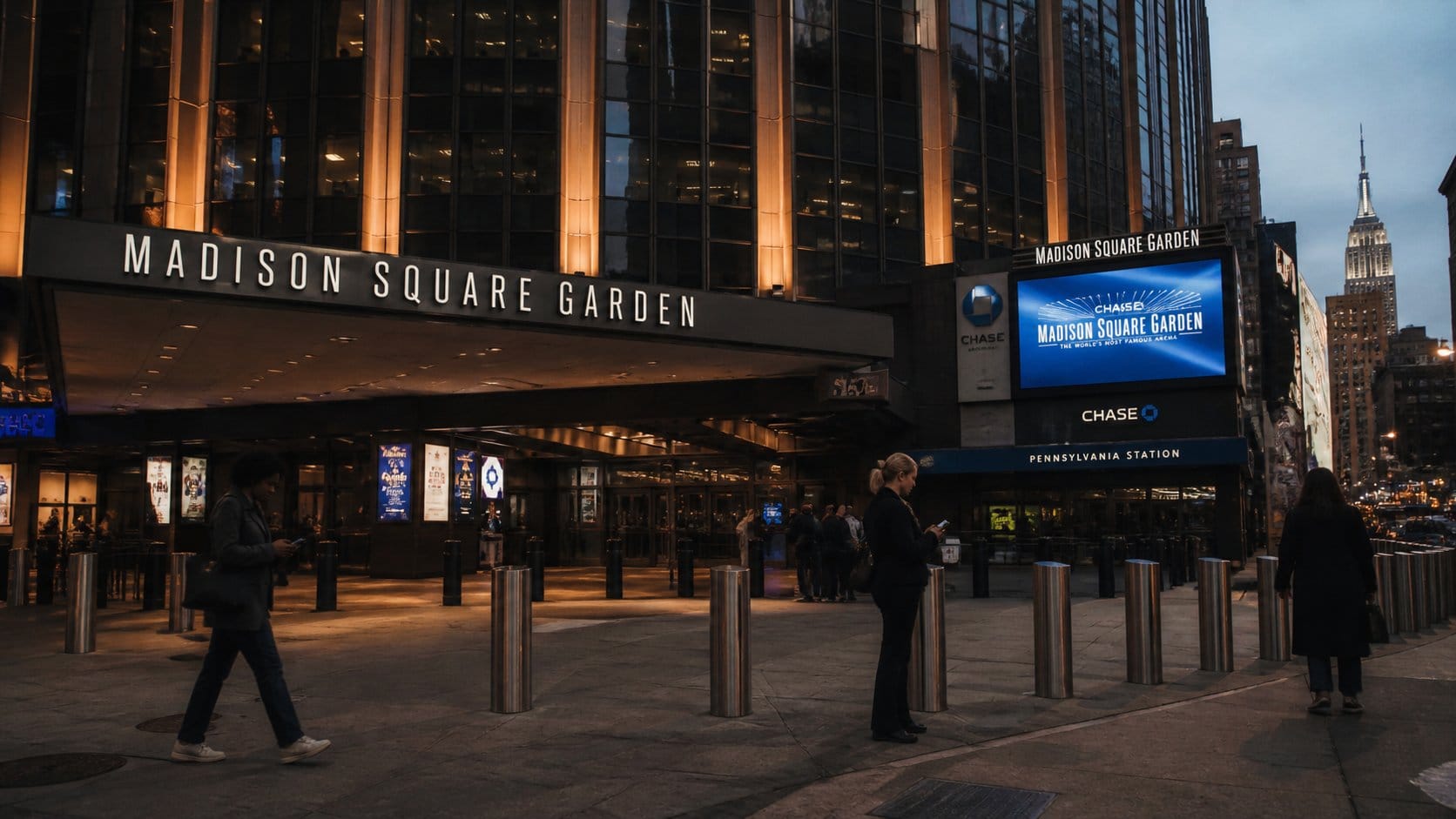 Madison Square Garden New York City exterior