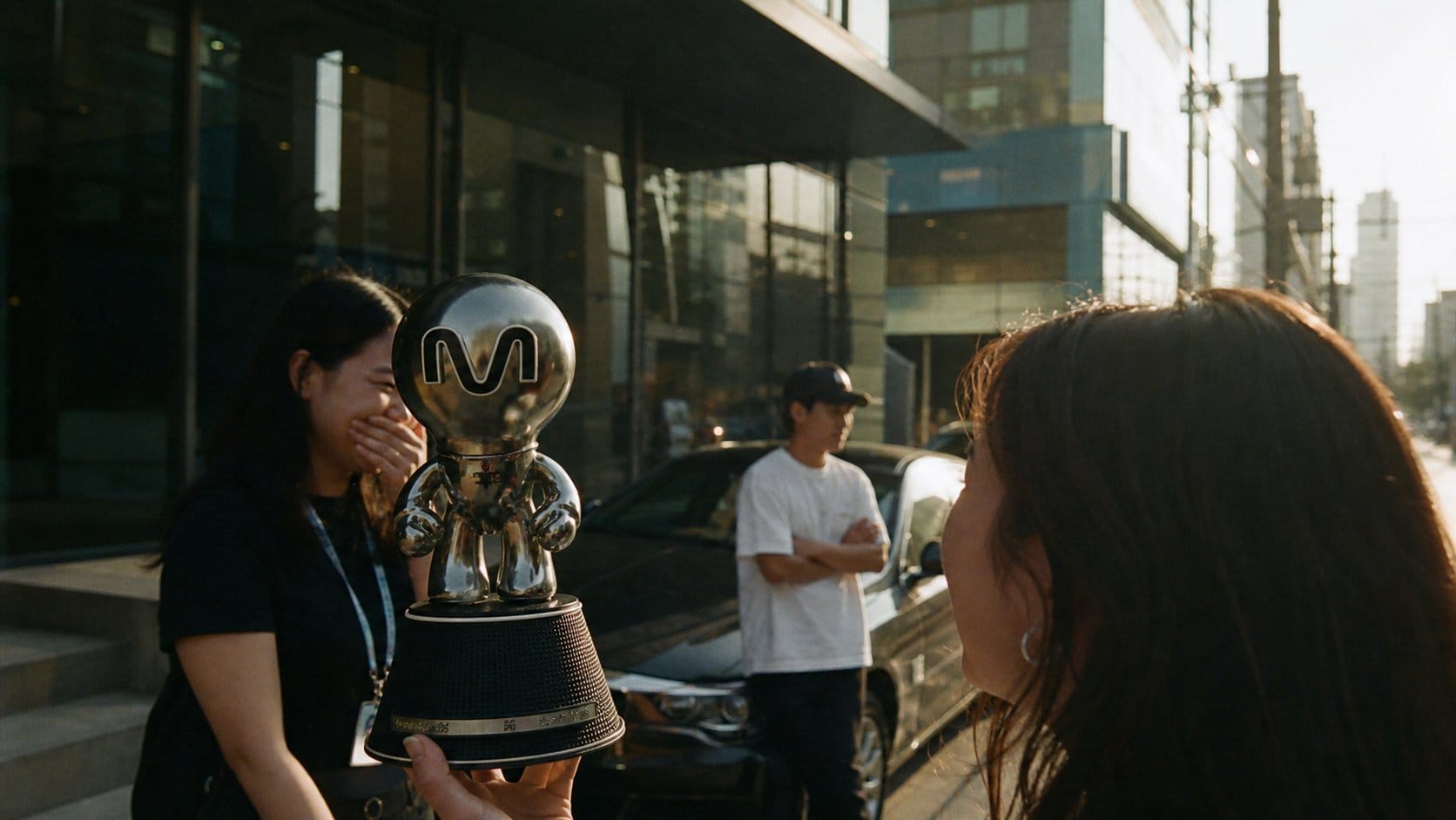 Mnet M Countdown No. 1 trophy