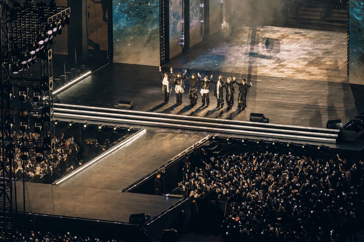 Korean music show comeback stage performance