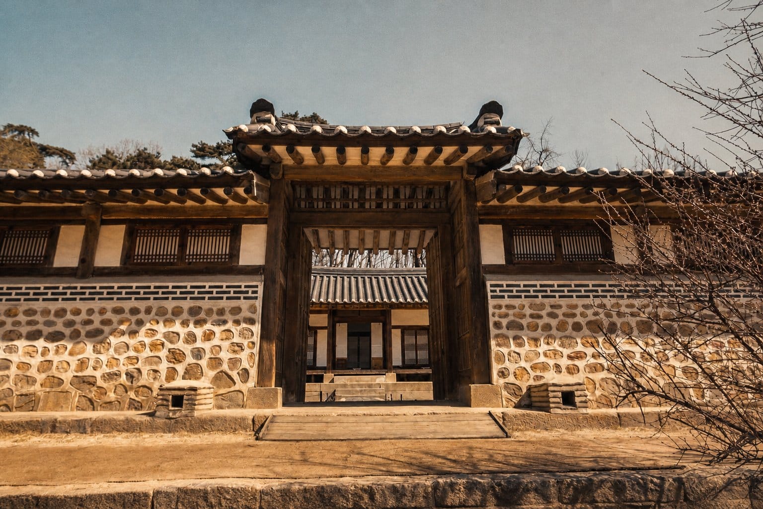 Hwasan Yi clan jaesil ritual house