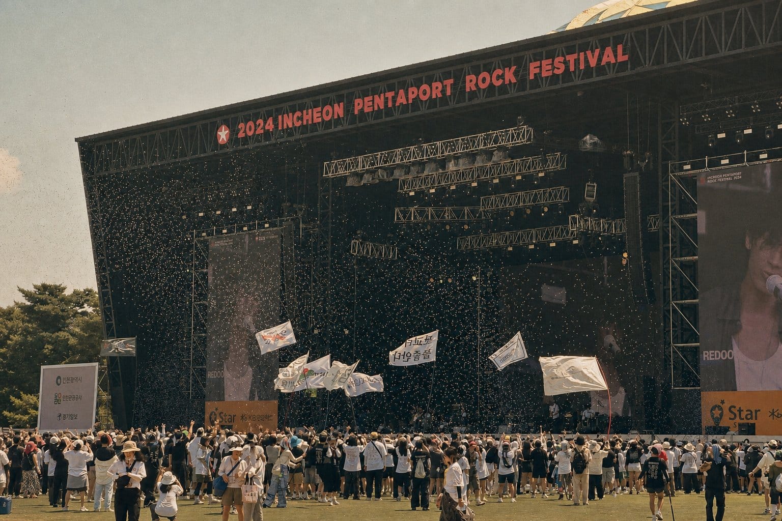 Pentaport Rock Festival outdoor main stage