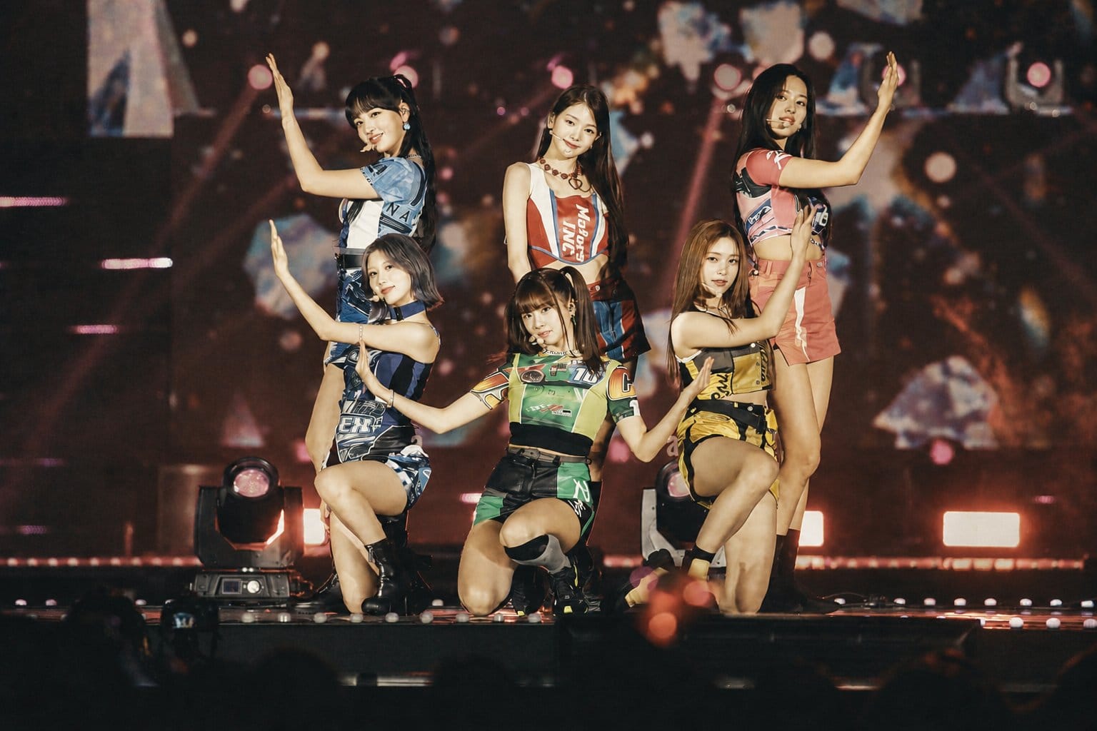 IVE members onstage