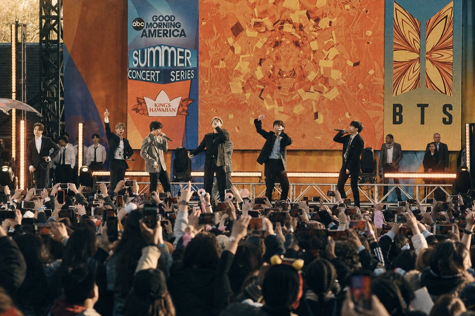 Good Morning America Summer Concert Series stage