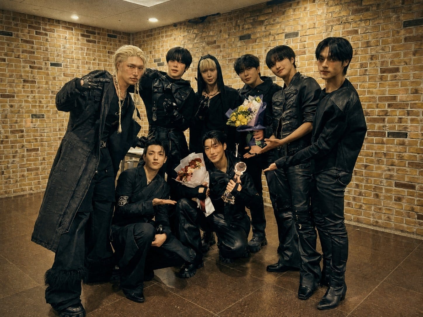 Music Bank first-place trophy